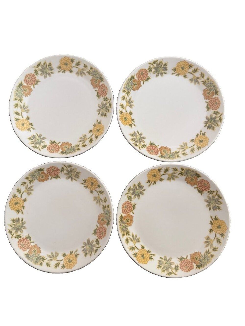 Noritake Progression China Sunny Side #9003 Bread Plate 6-1/4" Lot of 4